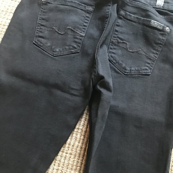 Seven The Skinny Black Jeans Mid Rise Size 26 - Picture 8 of 8